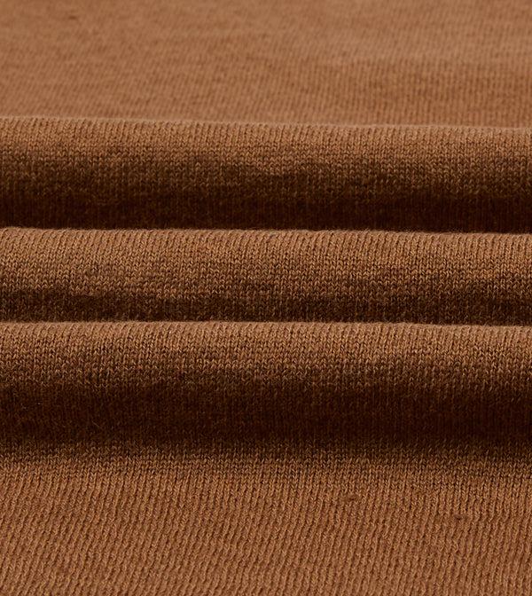 Drake's Tobacco Knitted Linen-Cotton Short-Sleeve Polo Shirt