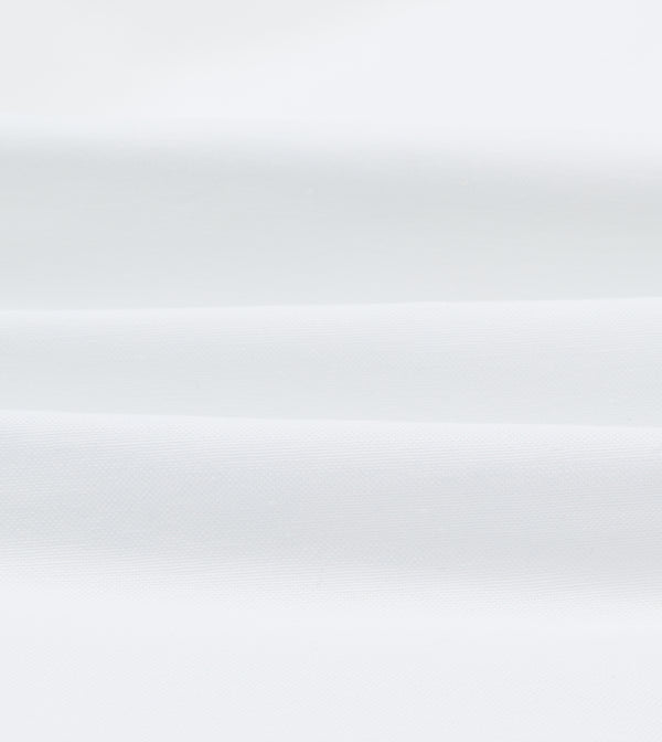 Drake's White Oxford Cotton Cloth Button-Down Shirt