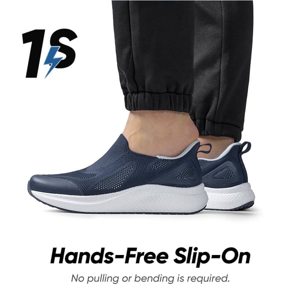 Dream Pairs [ALLSWIFIT PACE] Men's Breathable Slip-On Sneakers
