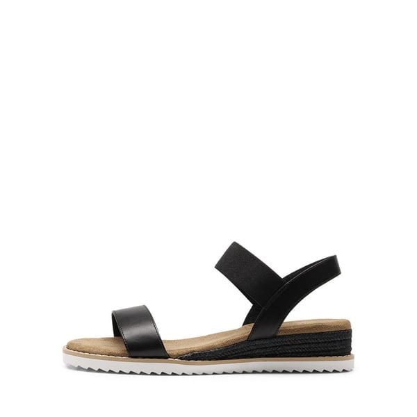 Dream Pairs Ankle Elastic Strap Espadrille Flat Sandals