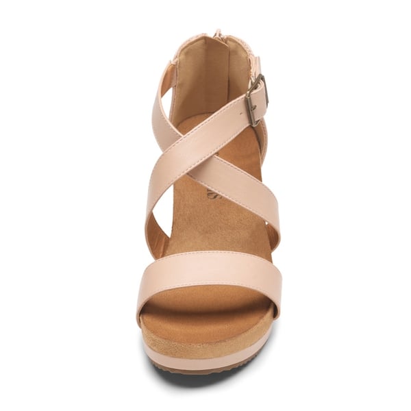 Dream Pairs Ankle Strap Open-Toe Platform Wedge Sandals