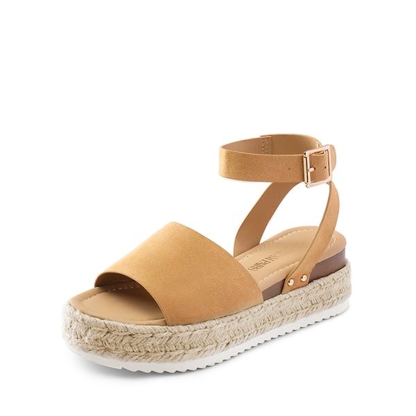 dream pairs Ankle Strap Platform Espadrille Sandals