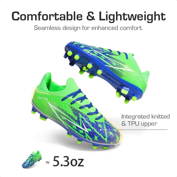 Dream Pairs Boys' & Girls' Firm Groud Youth Soccer Cleats