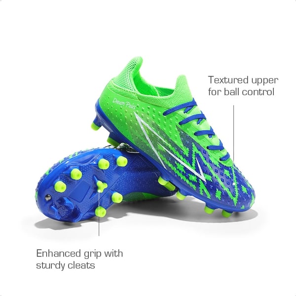 Dream Pairs Boys' & Girls' Firm Groud Youth Soccer Cleats