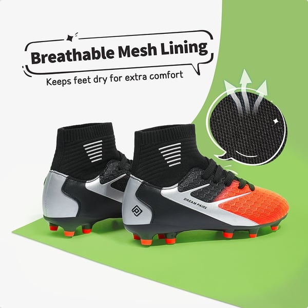 Dream Pairs Boys & Girls High Top Youth Football Cleats