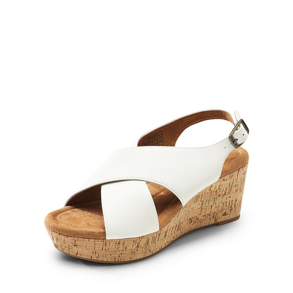 dream pairs Casual Platform Criss-Cross Wedge Sandals
