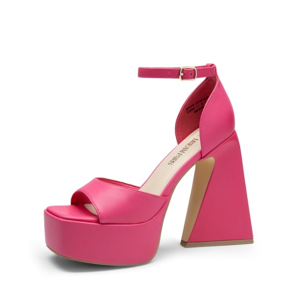 dream pairs Chunky Ankle-Strap Platform Heel Sandals