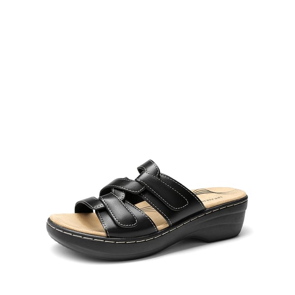 dream pairs Comfort Arch Support Wedge Slide Sandals
