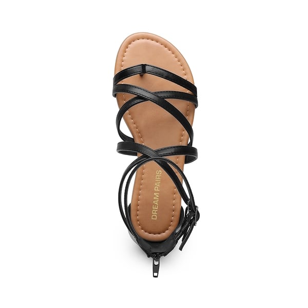 Dream Pairs Comfortable Beach Gladiator Flat Sandals