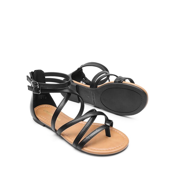 Dream Pairs Comfortable Beach Gladiator Flat Sandals
