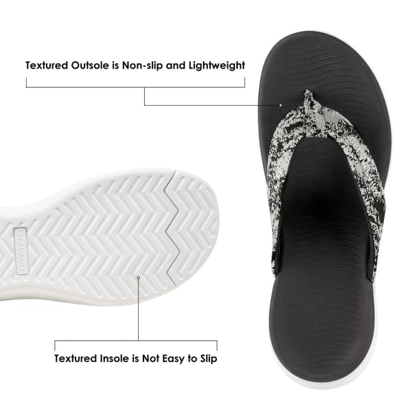 Dream Pairs Comfortable Flip Flops With Arch Support