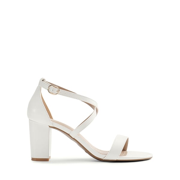 Dream Pairs Criss Cross Chunky Heel Ankle Strap Sandals