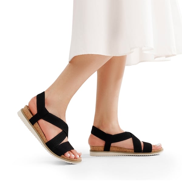 Dream Pairs Cushioned Footbed Elastic Strap Sandals