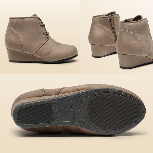 Dream Pairs Cute And Comfortable Girl's Wedge Boots