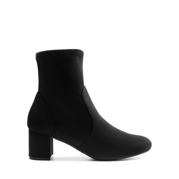 Dream Pairs Almond Toe Chunky Ankle Boots