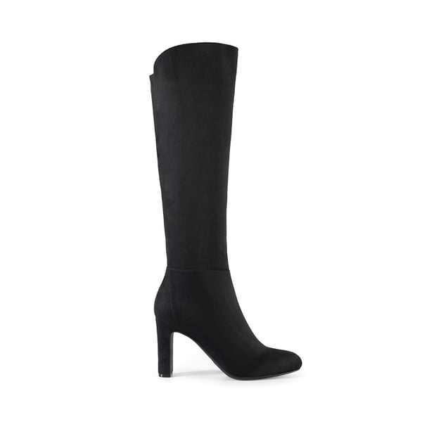 Dream Pairs Almond Toe Chunky Knee-high Boots
