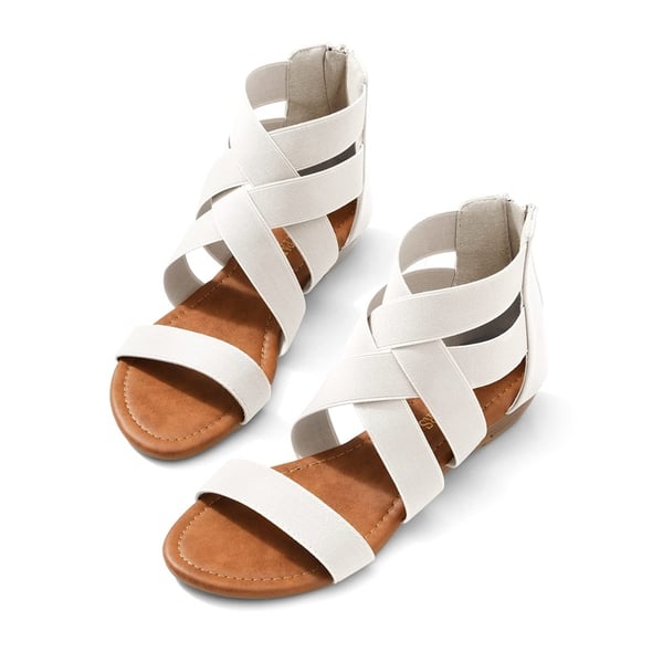 Dream Pairs Ankle Strap Elastic Sandals