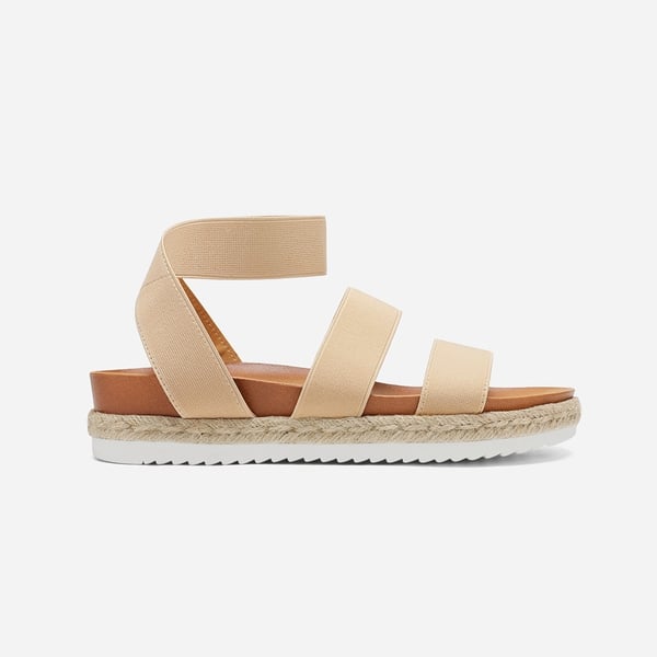 Dream Pairs Ankle Strap Espadrille Platform Wedges