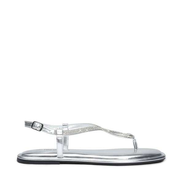 Dream Pairs Ankle Strap Rhinestone Flat Sandals