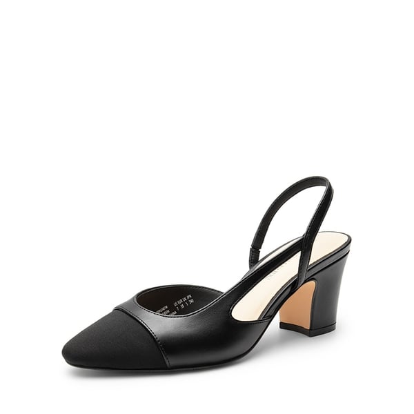 dream pairs Ankle Strap Slingback Cap Toe Pumps