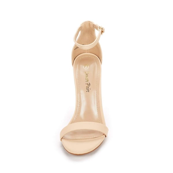 Dream Pairs Ankle Strap Stiletto High Heel Sandals