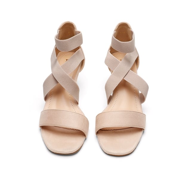 Dream Pairs Ankle Strap Wedge Heel Sandals
