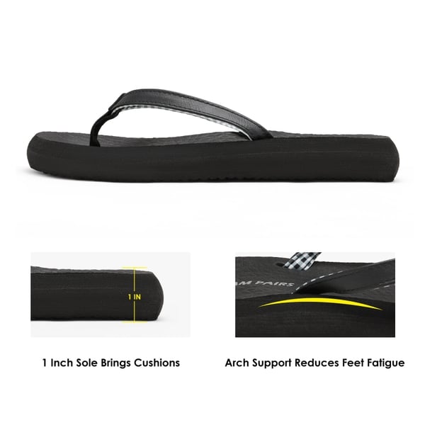 Dream Pairs Arch Support Flip Flops