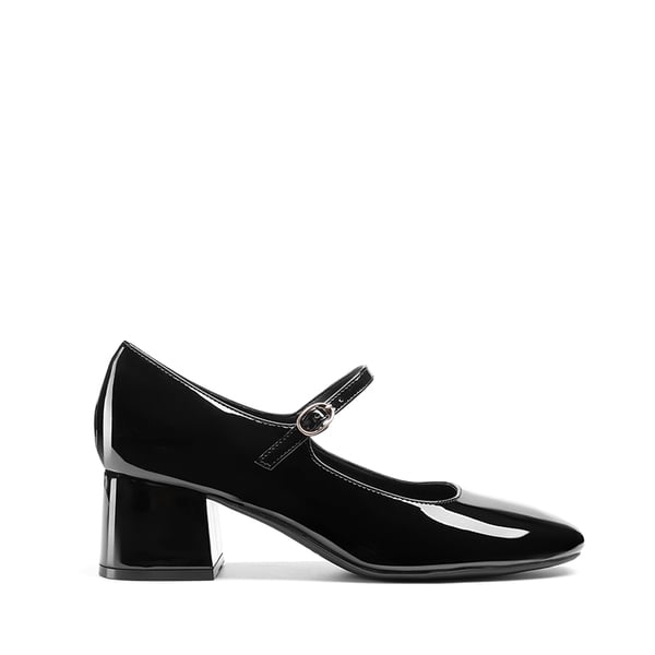 Dream Pairs Block Heel Square Toe Mary Jane Pumps