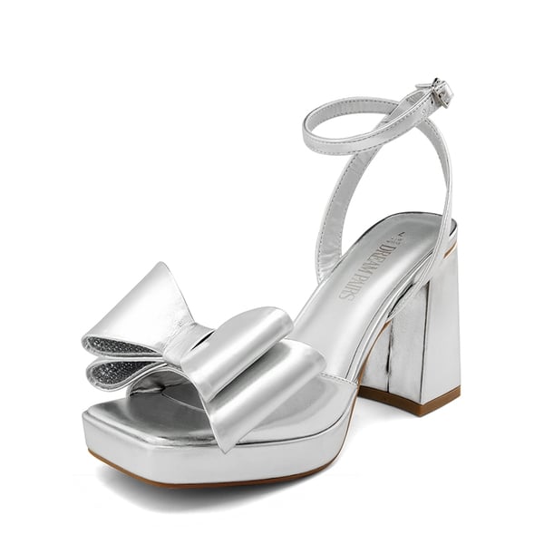 dream pairs Bow Platform Chunky Sandals