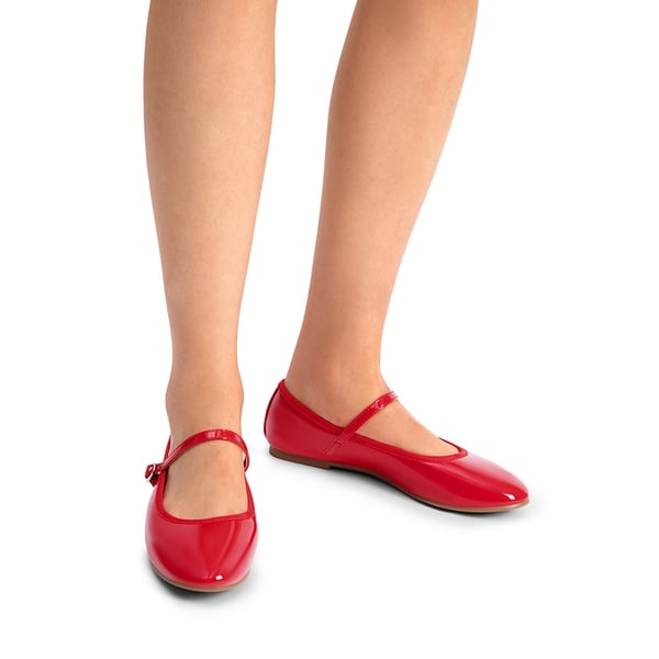 Dream Pairs Buckle Round Toe Mary Jane Flats