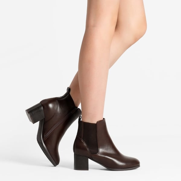 Dream Pairs Chelsea Chunky Block Heel Booties