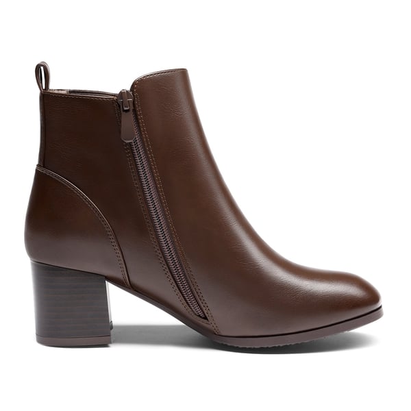 Dream Pairs Chelsea Chunky Block Heel Booties