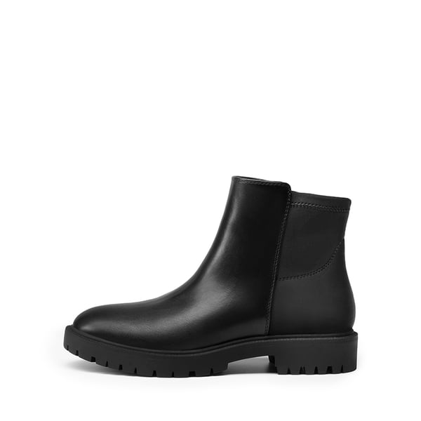 Dream Pairs Chelsea Low Heel Pull-On Ankle Boots