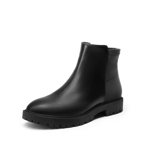 dream pairs Chelsea Low Heel Pull-On Ankle Boots