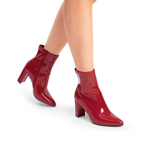 Dream Pairs Chic Chunky Heel Ankle Boots