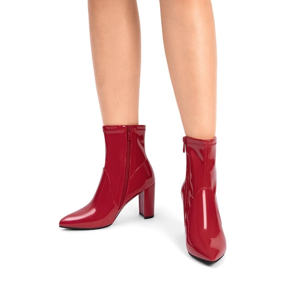 Dream Pairs Chic Chunky Heel Ankle Boots