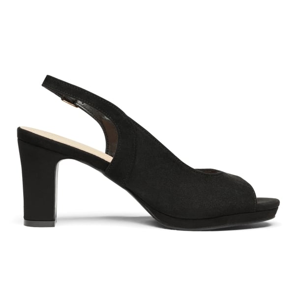 Dream Pairs Chunky Heel Peep Toe Slingback Sandals