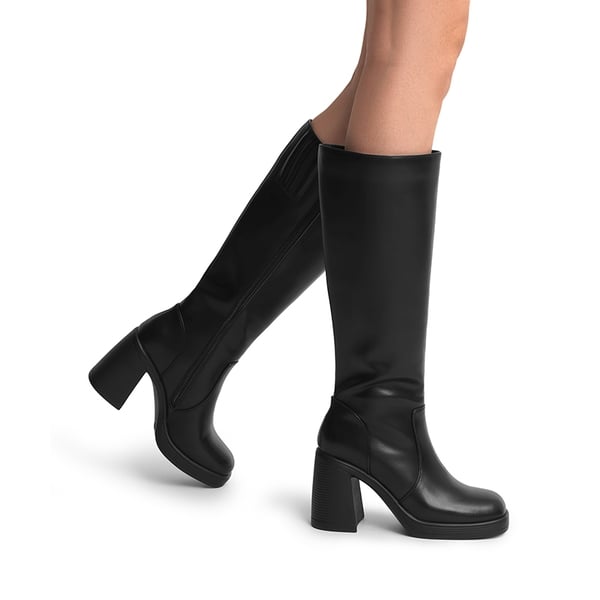 Dream Pairs Chunky Heel Platform Knee-high Boots