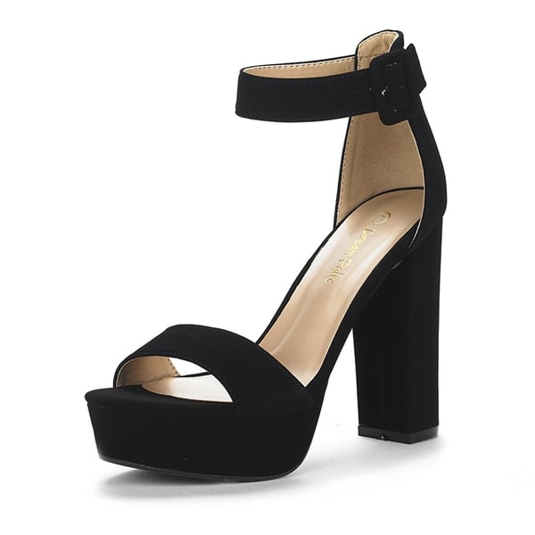 dream pairs Chunky High Heel Platform Sandals