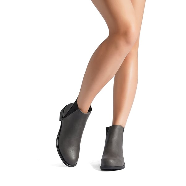Dream Pairs Chunky Low Heel Ankle Booties