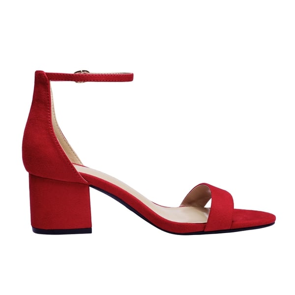 Dream Pairs Chunky Low Heel Pump Sandals