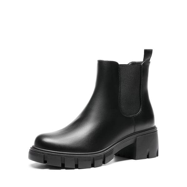 dream pairs Chunky Lug Sole Chelsea Boots