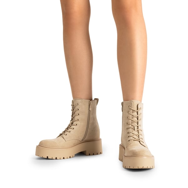 Dream Pairs Chunky Non-Slip Combat Ankle Boots