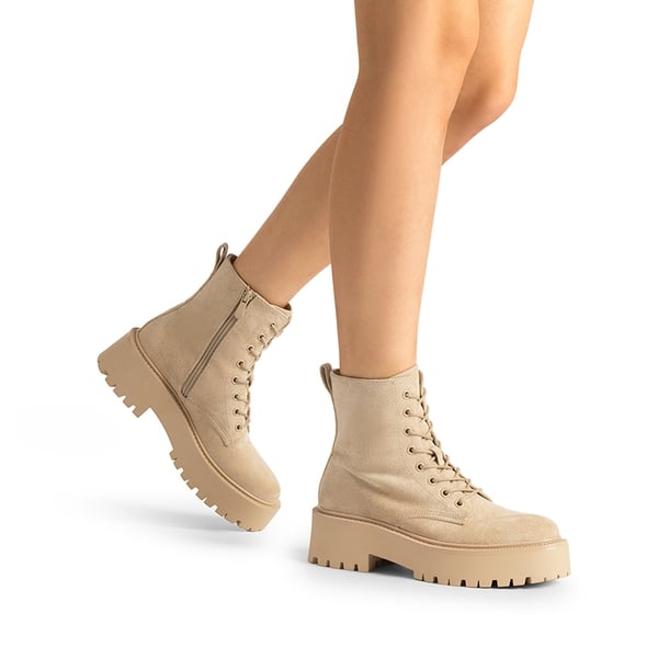 Dream Pairs Chunky Non-Slip Combat Ankle Boots