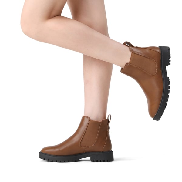 Dream Pairs Classic Chelsea Ankle Booties