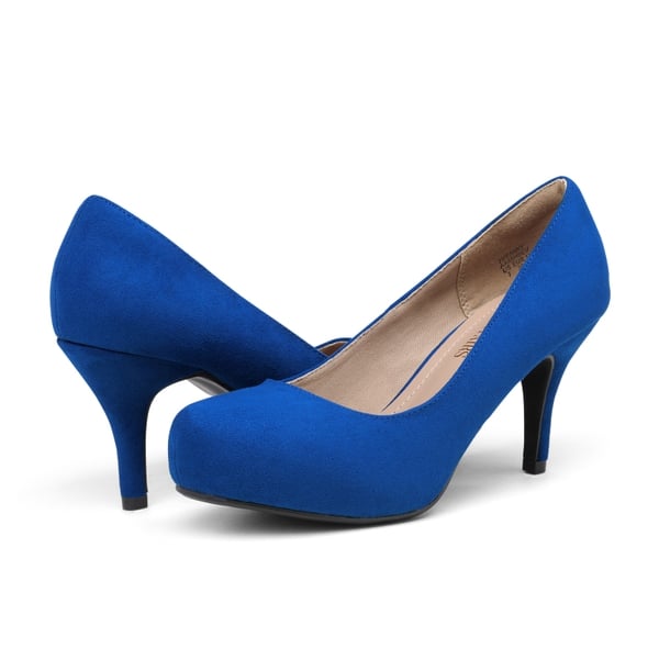 Dream Pairs Classic Closed Toe 3 Inch Heels Pumps