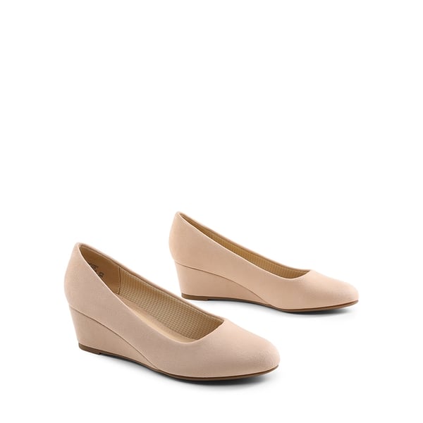 Dream Pairs Classic Slip-On Wedge Heel Pumps