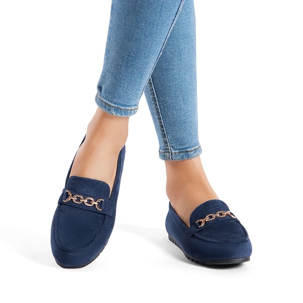 Dream Pairs Comfortable Metallic Slip On Loafers