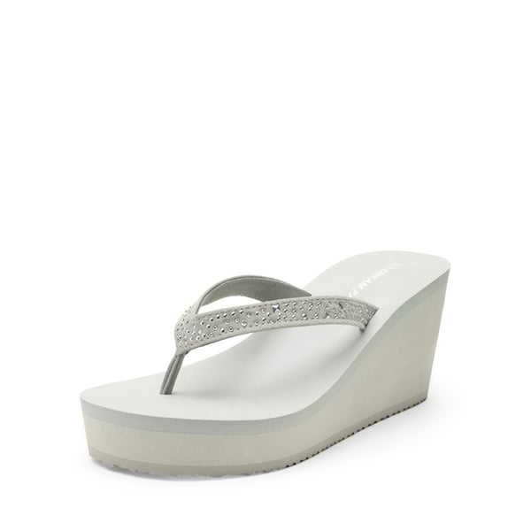 dream pairs Comfortable Platform Flip Flops