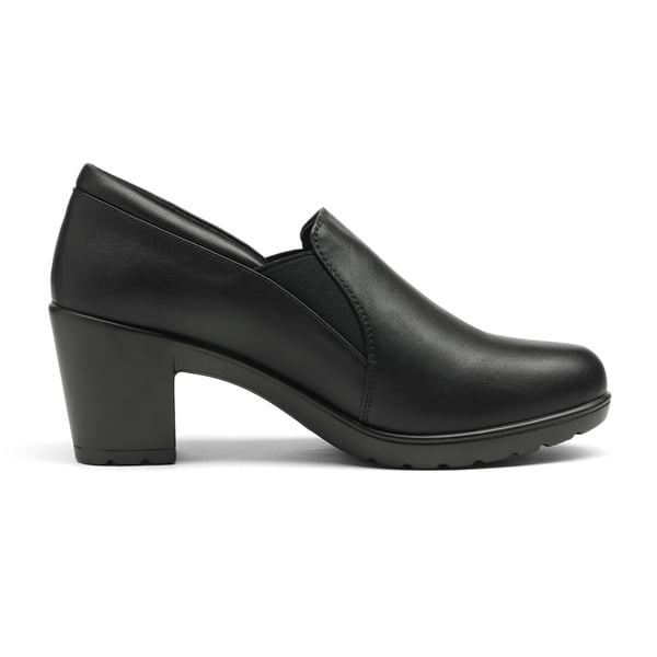 Dream Pairs Comfortable Round Toe Block Heel Pumps